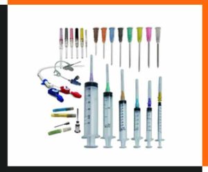 NEEDLES SYRINGES AND CATHETERS